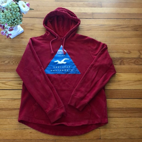 Hollister Other - Red Men’s Hollister Sweatshirt Size Medium